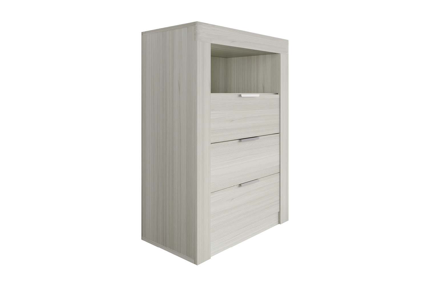 Aaron Bedroom White #0369W (QB-NS-CH-DR-MR) - Image 6