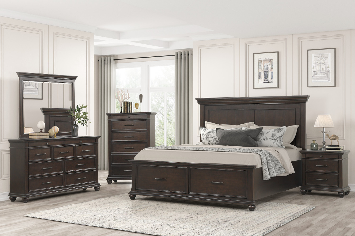 Grant Bedroom #0460A (QB-NS-CH-DR-MR)