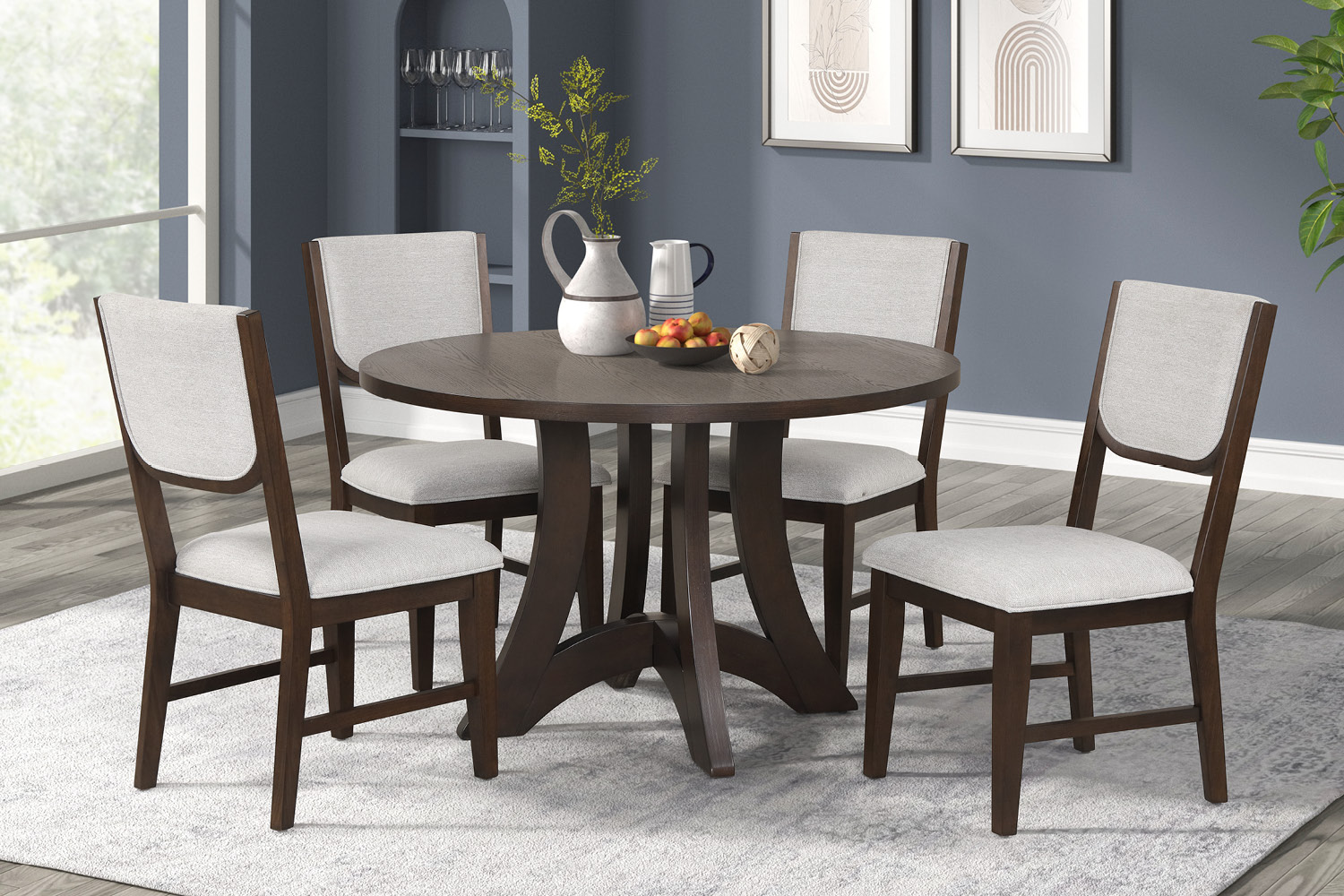 Darcy Dining #8637D (Table + 4 Chairs)