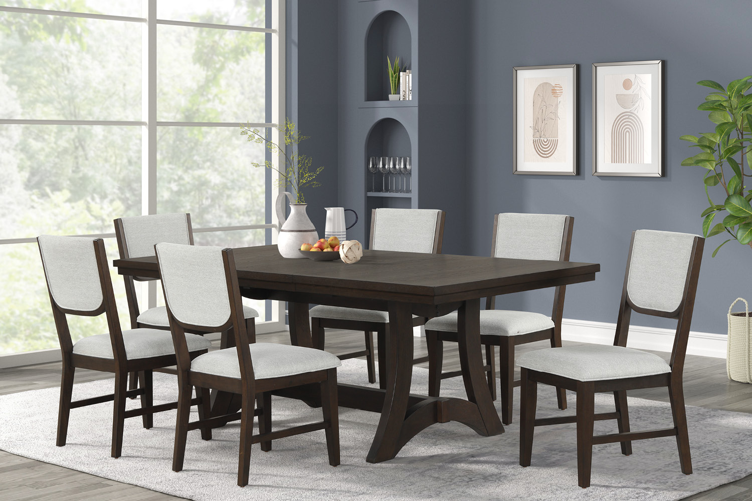 Darcy Dining #8637D (Table + 6 Chairs)