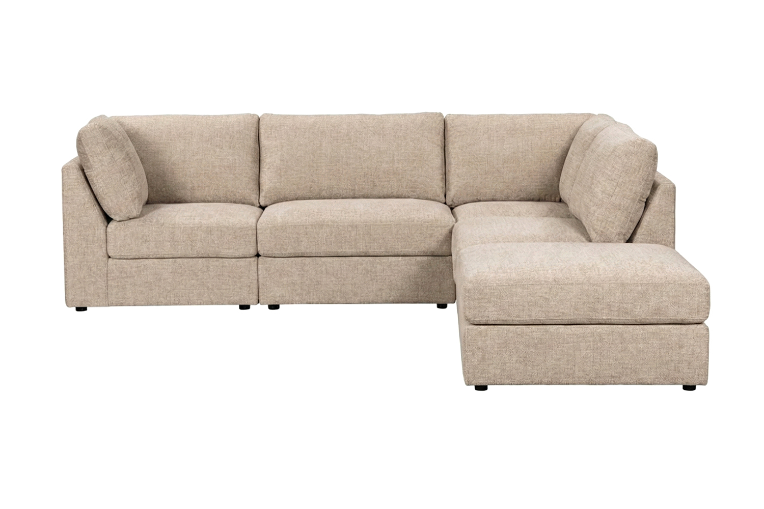 Ariel #U7445S (5 Piece Modular *2 Armless, 2 Corners & Ottoman) - Image 8