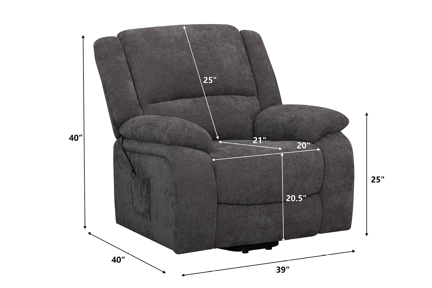 Jacey #U82203 (Motion Sofa) - Image 8